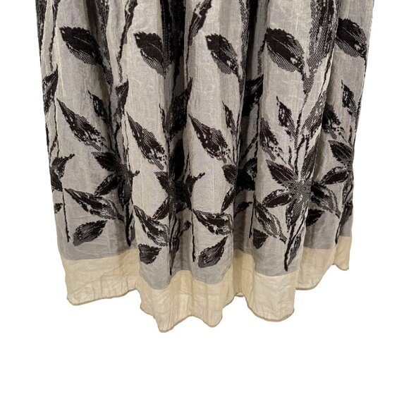 NWT Anthropologie Lapis Womens Jaime Tan Brown Elastic Waist Maxi Skirt OS - Picture 3 of 14